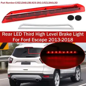 

Car LED High Brake Light For Ford Escape 2013 2014 2015 2016 2017 2018 Car Third Tail Stop Lamp Signal Red lens Accessories DRL