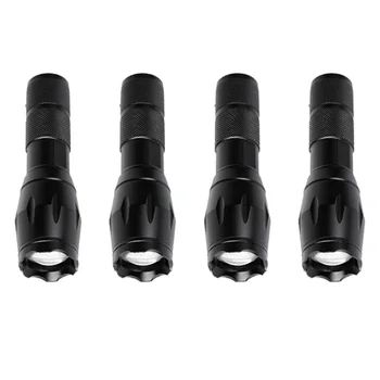 

Flashlight, Super Bright T6 LED Flashlight Portable Outdoor Waterproof Flashlight, Different Light Modes, 4 Packs