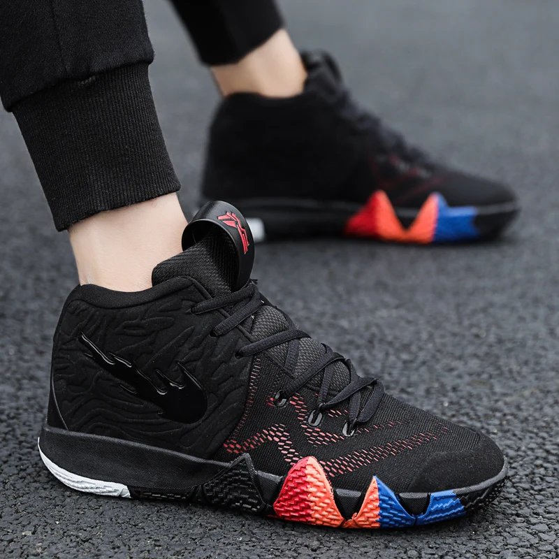 Обувь для бега, уличная Мужская Баскетбольная обувь, zapatillas hombre Deportiva, высокие дышащие мужские ботильоны, тренировочные кроссовки