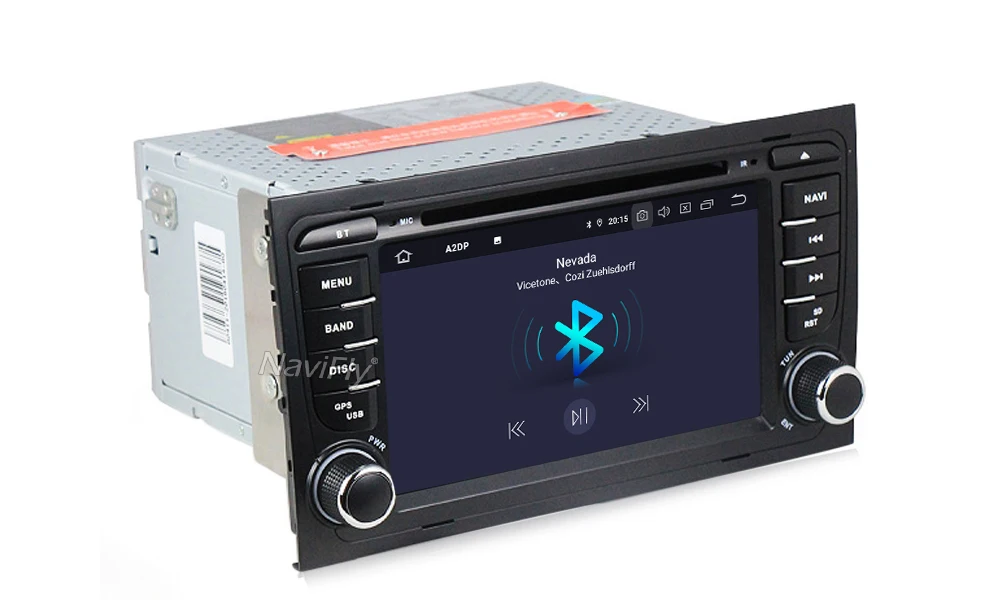 NaviFly 4G+ 64G ips DSP Android 9,0 для Audi A4 S4 B6 B7/RS4 2002-2008 автомобильный dvd Радио gps плеер 7 дюймов 2 Din carplay DAB