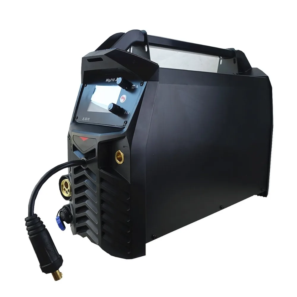 Equipo de soldadura multifunción 200A, soldador sinérgico digital TIG MMA MIG para soldadura de aluminio acero inoxidable