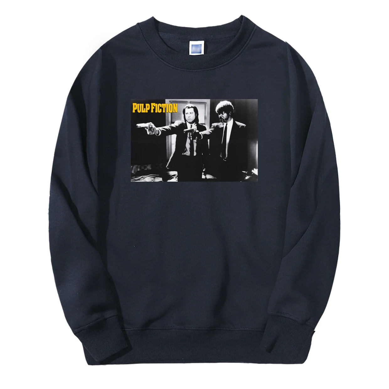 Мужская толстовка с принтом Pulp fiction, новинка, стильные модные толстовки, Повседневная Толстовка с капюшоном, высококачественный спортивный костюм для фитнеса, уличная одежда - Цвет: Dark Blue 6