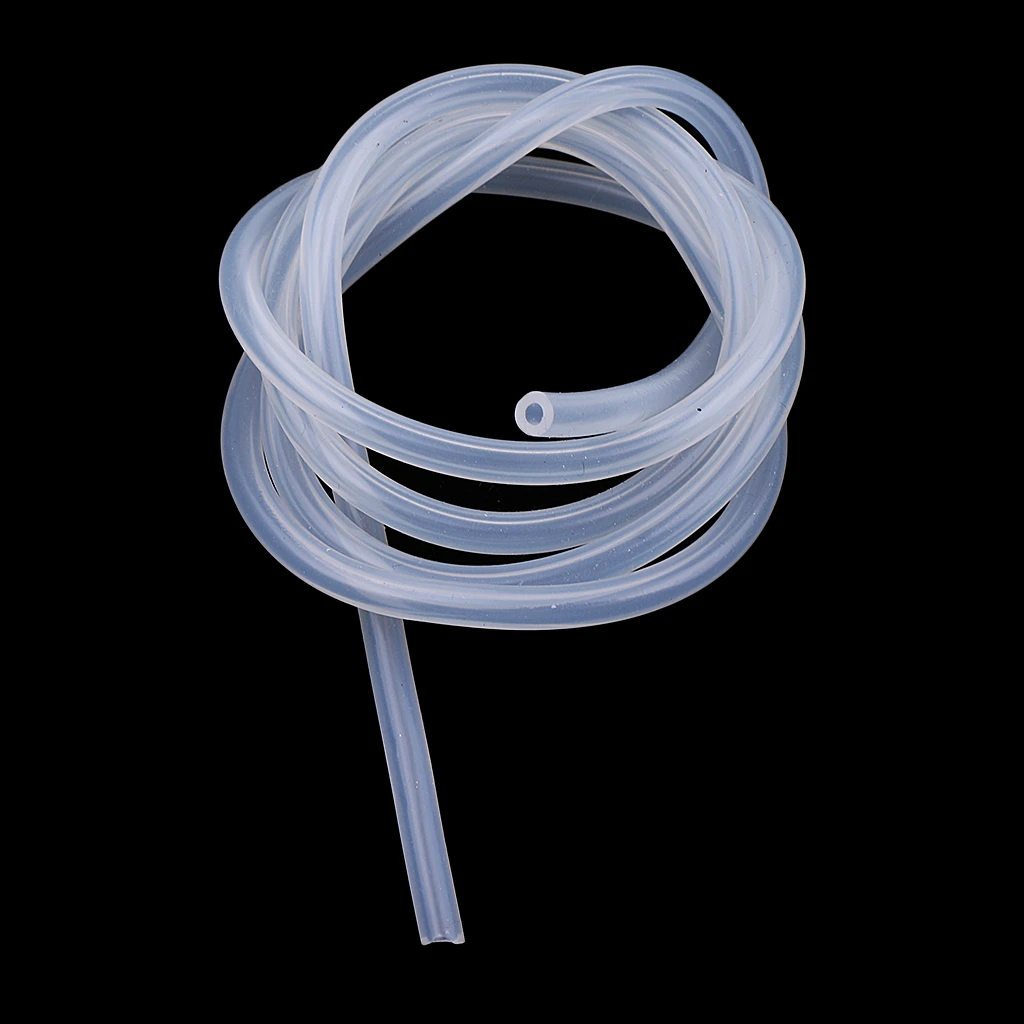 White Silicone Rc Nitro Glow Fuel Line 