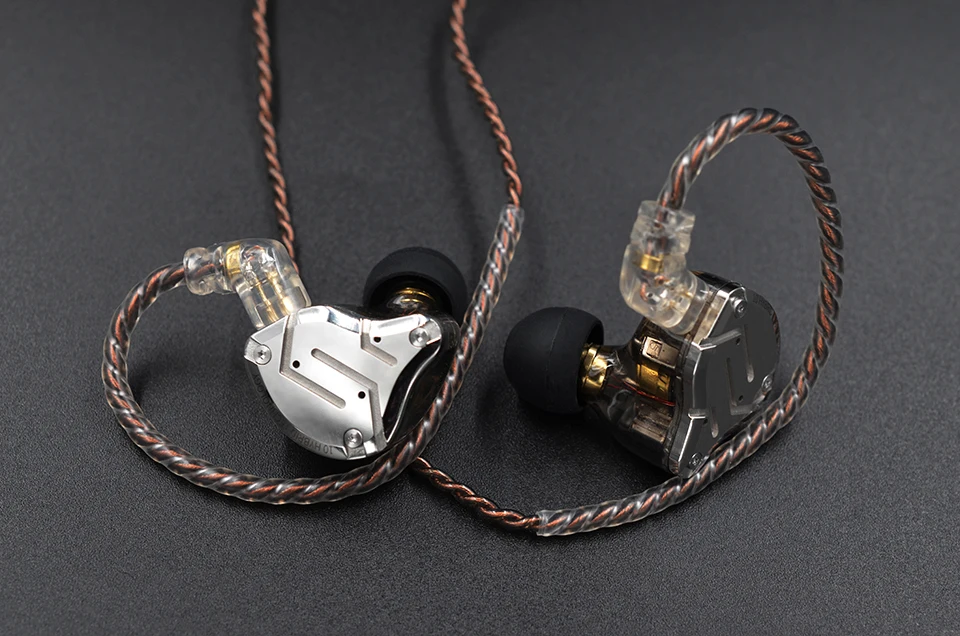 KZ ZS10Pro 4BA+ 1DD гибридные 10 единиц HIFI бас наушники в ухо наушники с шумоподавлением наушники ZSNPRO ZSX C12 AS10 ZST E10 E10