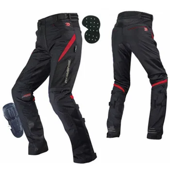 

KOMINE Japanese Original Men Motocross Pants Anti-fall Kneepad Motorcycle Trousers Racing Off-Road Accessories Protective Pants