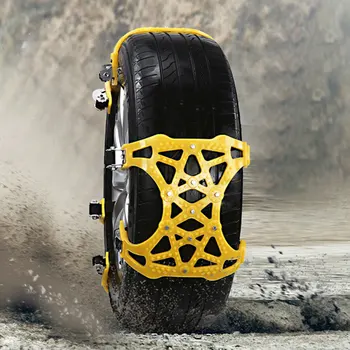 

with Wrench Mud Chain Car Truck Accessories Snow Chain Outdoor Strap TPU Alloy Tire Chain