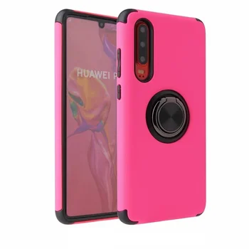 

Case For Huawei P30 Pro Cover huawei P30 lite case Shock Proof TPU+PC finger ring Stand Magnet soft case for Huawei P30 case