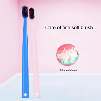 

Hot Sale 2Pcs / Set Pair of Ultra Soft Heart Shaped Toothbrushes Professional Oral Care Cleaning Toothbrush Family