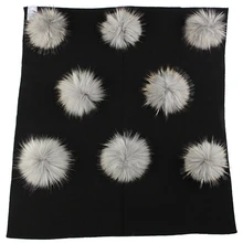 Теплое шерстяное Пеленальное Одеяло для новорожденных и детей постарше, одеяло для сна для путешествий с натуральным меховым помпоном, одноцветные постельные пеленки