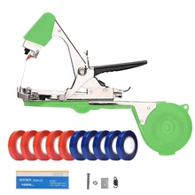 

Plant Tying Machine, Gardening Tapetool with 10 Tapes and Staples for Vegetable, Grape, Tomato, Cucumber, Pepper and Flower