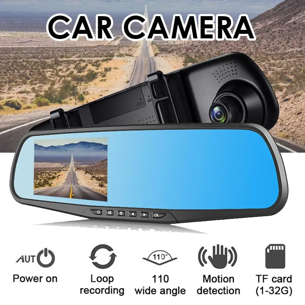 

car dvr camera Support 32GB Max Dash Cam 3.5" LCD Screen 110Â° Wide Angle Driving Car Recorder Motion Dection Loop Recording