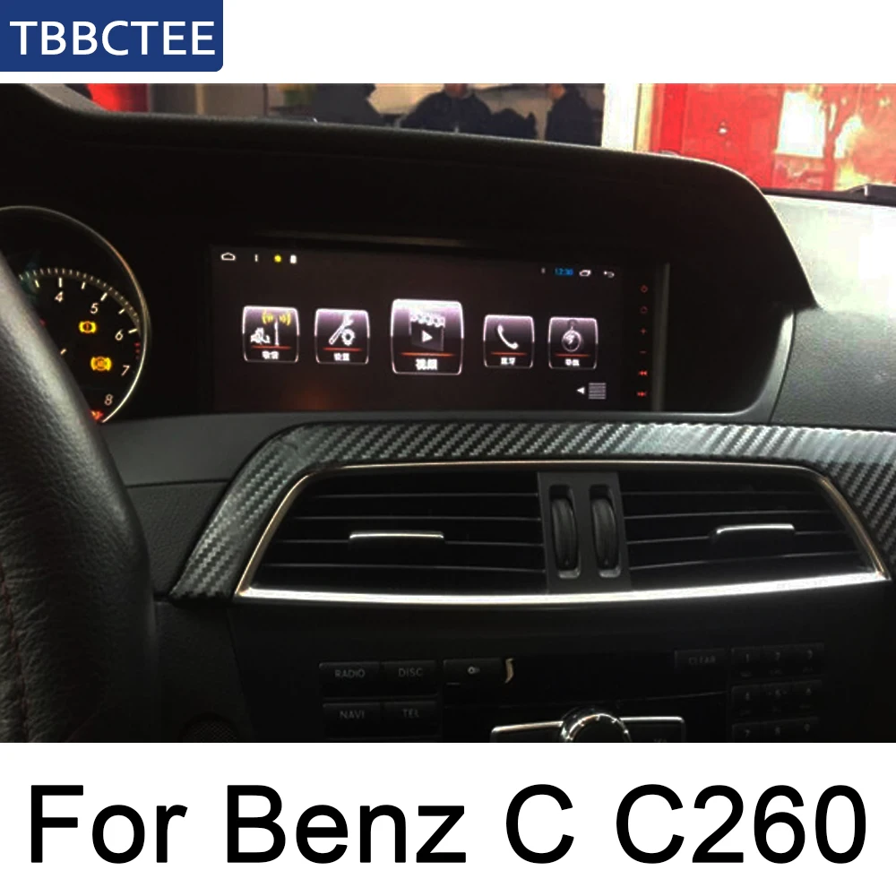 Для Mercedes Benz C Class C204 2011~ Android автомобильный мультимедийный видео плеер Авто Стерео gps карта медиа Navi