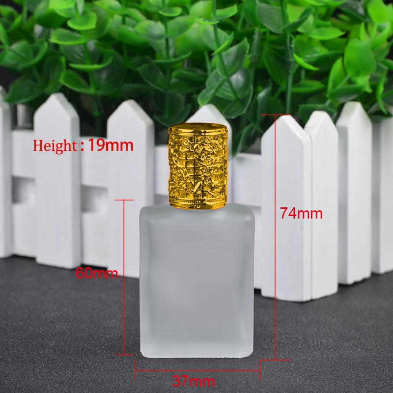 MUB-17ml, Мини стеклянные бутылки для эфирного масла, металлический роликовый шар, бутылка для путешествий, высокое качество, многоразовый флакон для духов, пустой контейнер