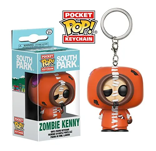 Funko POP брелок игрушки Бэтмен игра на трон Капитан Америка FORKY чудо женщина странные вещи фигурка модель игрушки для детей - Цвет: ZOMBIE KENNY