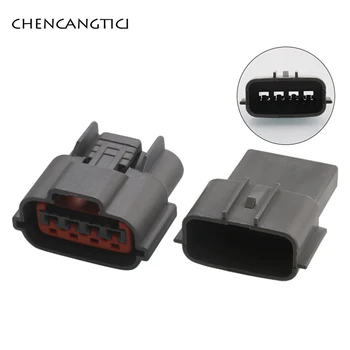 

2 sets 4 pin 2.2mm automotive waterproof wire harness connector auto oxygen sensor plug for Nissan Sr20det CAS 6098-0144