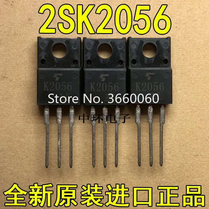 

10pcs/lot K2056 2SK2056 TO-220F 4A 800V FET