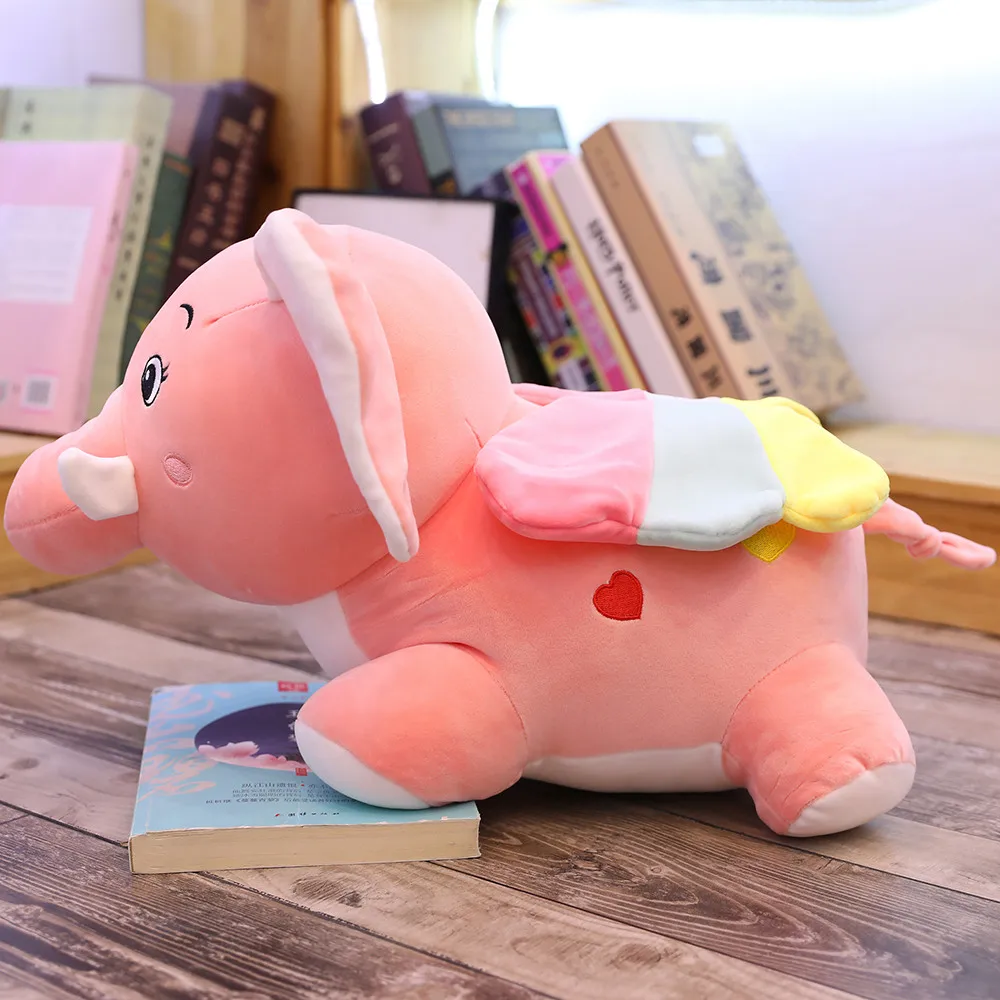 1 шт. 30 см kawaii слон с крылом очаровательные детские игрушки угол слон плюшевые Свадебные День рождения подарок на день рождения для влюбленных