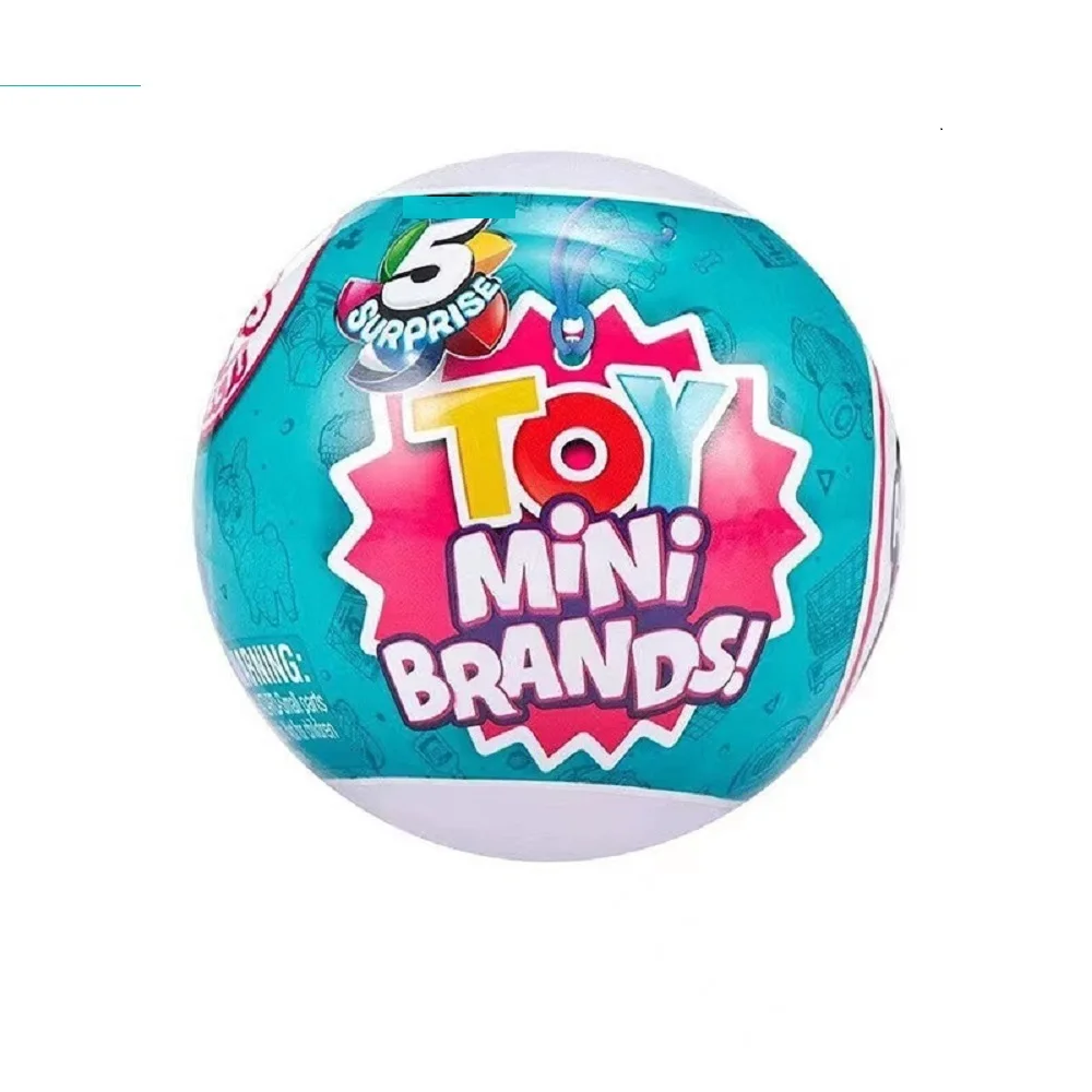 5 Surprise Mini Brands Collector's Brands  Collectible Toy balls Anime Figure mini food Box Toy Birthday Surprise Kid Gift 6