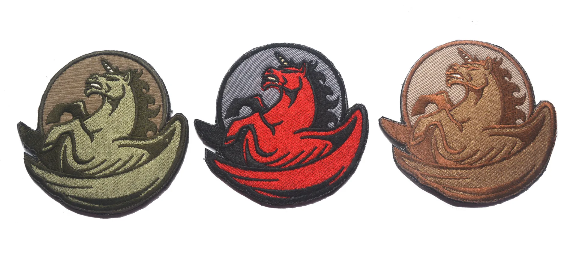 Quality Embroidered Armband Pegasus Unicorn Tactical Morale Features Chapter Double-Sided Velcro Cloth Label Currently Available