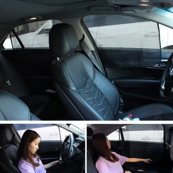 

Black Sun Visor Magnetic Car Front Side Window Sun Shade Visor Anti-UV Cover Heat Shield Summer Universal