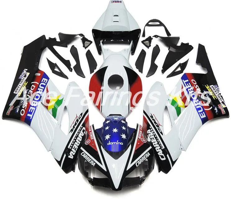 Топ(литье под давлением) ABS полный обтекатель комплект подходит для Honda CBR1000RR cbr1000 04 05 2004 2005 обтекатели комплект EUROBET