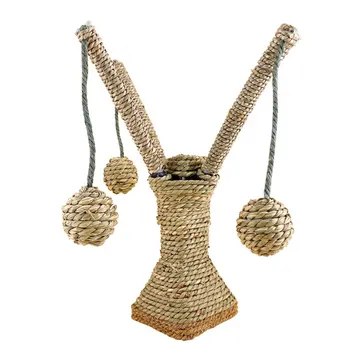 

Creative Tree Branch Pattern Cat Scratching Toy Sisal Claw Grinding Toy (Khaki)