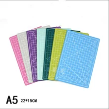 Самовосhealing вающийся коврик для резки A5 3 мм Двусторонняя Нескользящая Поворотная доска с решеткой для художественного ремесла шитье одеяло скрапбук ПВХ Прямая поставка