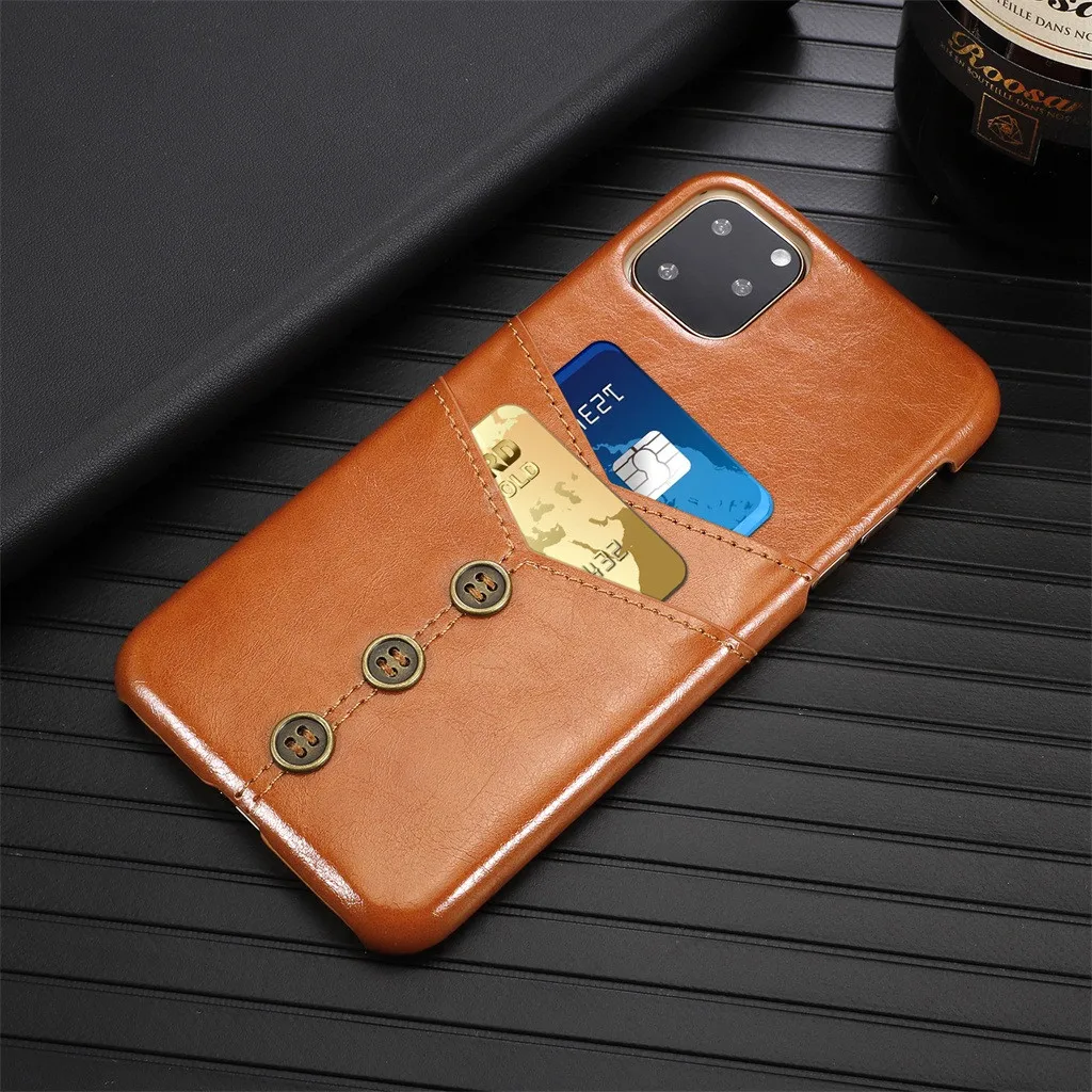 Многофункциональный кожаный чехол, защитный чехол для iphone 11 Pro 5,8 дюймов, мягкий кожаный чехол s для iphone 11 Pro Max