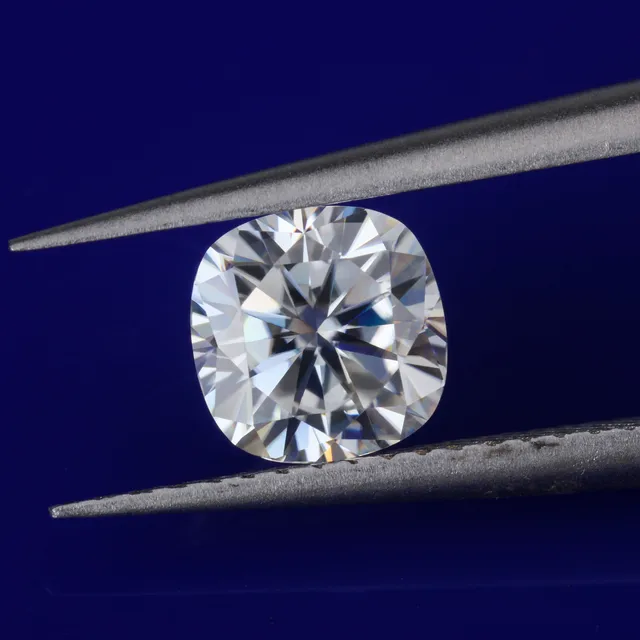 US $92.00 sales color white brilliant cushion diamonds moissanites loose stone jewel