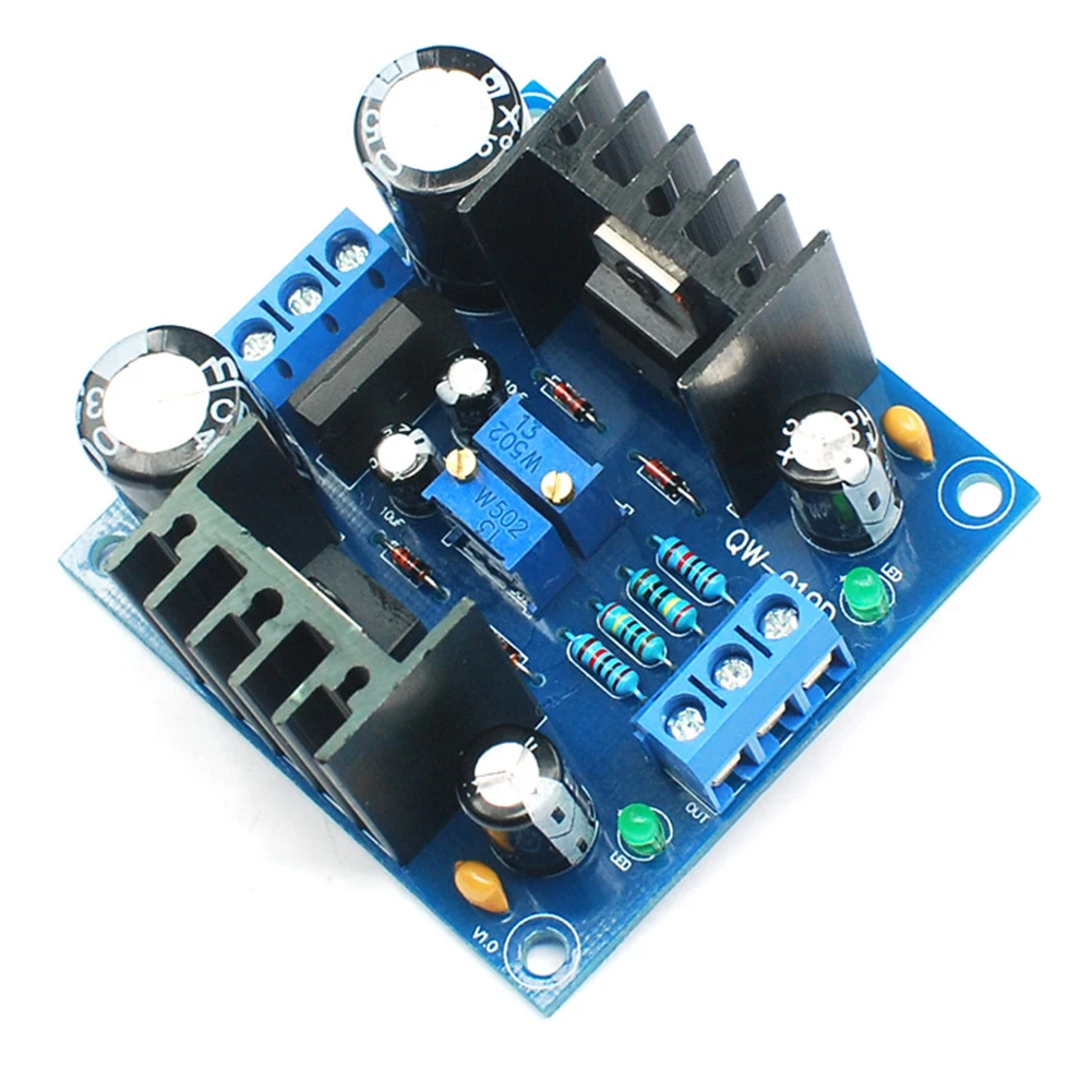 Инструмент регулируемый DIY силовые аксессуары для плат модуль компьютера LM317 LM337 профессиональные положительные отрицательные электрические цепи