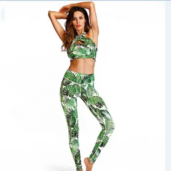 

hirigin Summer Spring Women Sleeveless Printed Tracksuits Sets Sexy Vest + Skinny Pants Outfit Wear Suits 2 Pieces Clothing