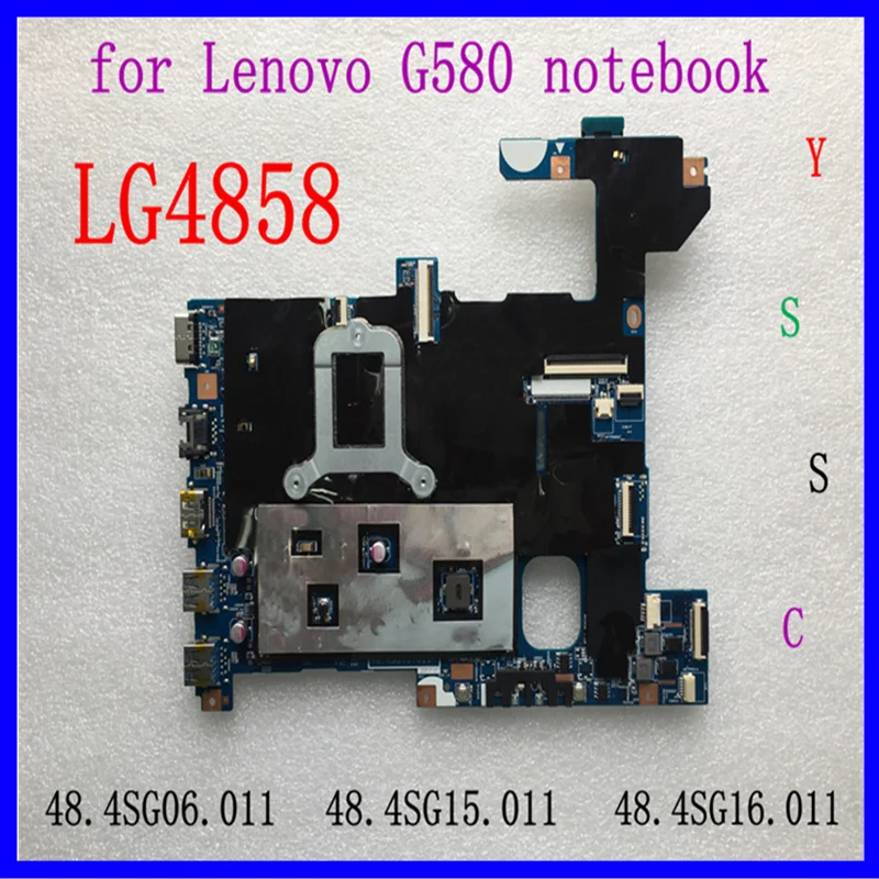 100% протестированная материнская плата LG4858 для Lenovo G580 HM76 (48 4sg06. 011 48 4sg15.011 4sg16. 011)