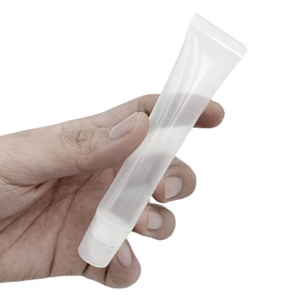 

1pc Empty Lip Gloss Tubes Transparent Lip Balm Tube Lipstick Mini Sample Cosmetic Container DIY Make Up Tools Dropshipping