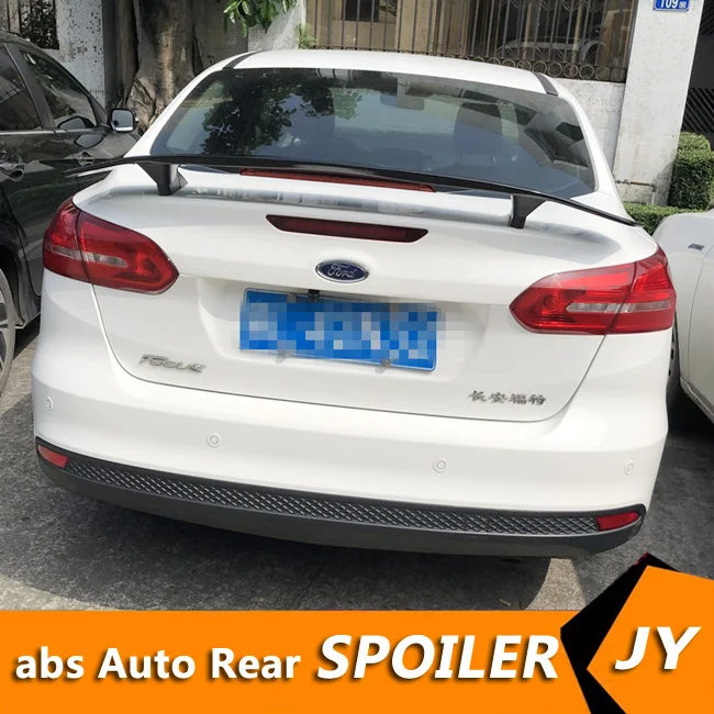 Для Ford Focus спойлер 2012-2014 TF Высокое качество ABS Материал заднее крыло автомобиля
