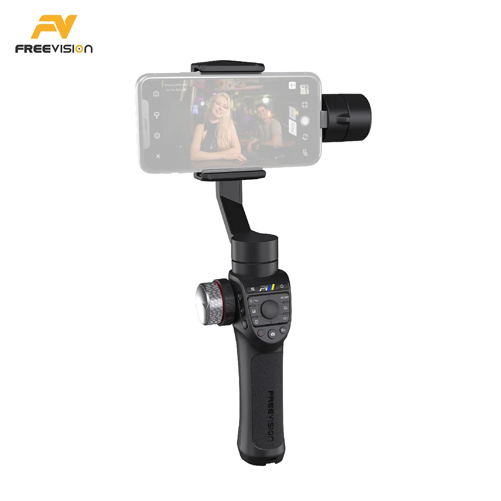 

Freevision VILTA-M Pro VT30 3-Axis Handheld Smartphone Gimbal Mini Tripod Wireless Charging for iPhone Huawei Xiaomi Smartphone