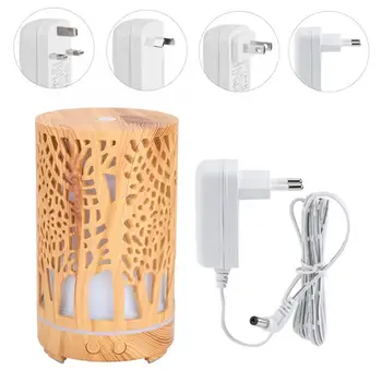 

200ml Electric Humidifier Essential Aroma Oil Diffuser Ultrasonic Mini Air Humidifier USB Mini Mist Maker LED Light