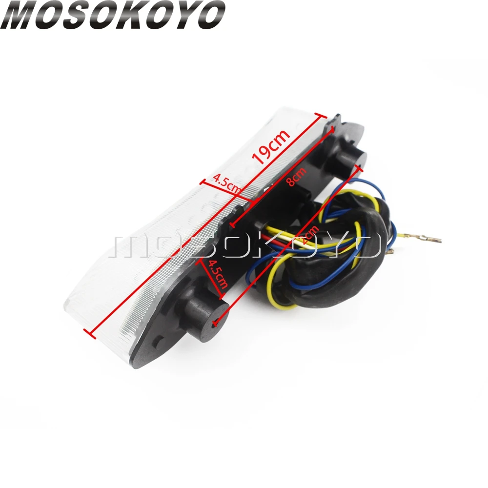 Уличный светодиодный задний фонарь для мотоцикла Yamaha YZF R1 2002-2003 YZFR1 задний стоп-сигнал на заказ