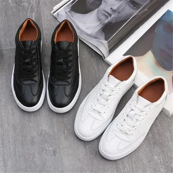 

YEELOCA 2020 m002 Spring Slim Students'Black Thick Bottom Inside Heightening Shoes KZ0219