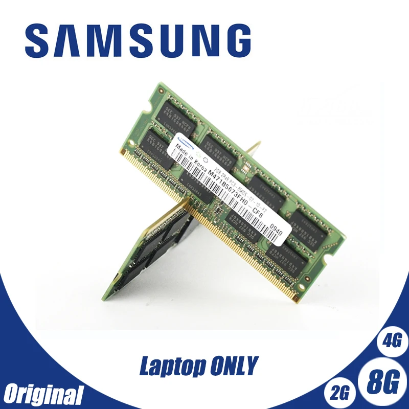 Samsung ноутбука оперативная память 2 ГБ/4 ГБ/8 ГБ 2G 4G PC2 PC3 DDR2 DDR3 667 МГц 800 1333 Гц 1600 МГц 5300S 6400 8500 10600 кода коррекции ошибок ноутбук Оперативная память