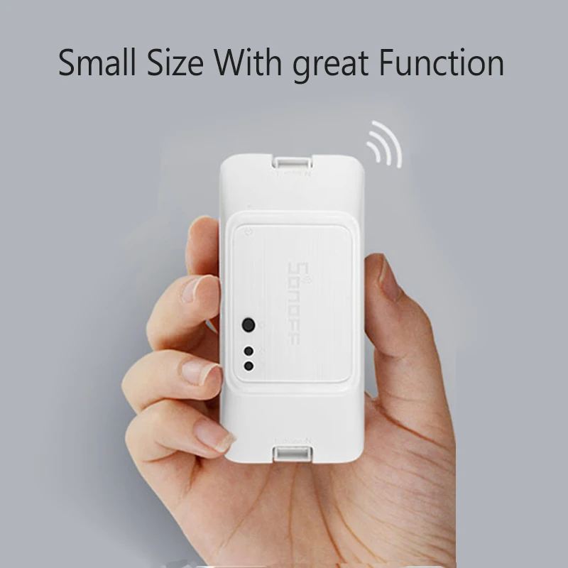 SONOFF RFR3 умный Wifi переключатель DIY RF 433 таймер управления домашней автоматизации модули совместимы с eWelink Google Home Alexa amazon