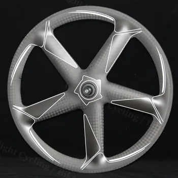 

Five-Spoke Wheels Carbon 700C Clincher/tubular Track/road-Bike Full for UD/3K Matte-Finish Rims