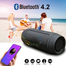 Speaker Outdoor Column Card-Bass Surround-Support Music Stereo Portable Bluetooth Mini