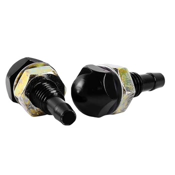 

2Pcs Car Universal Windshield Automatic Wiper Water Jet Nozzle Black