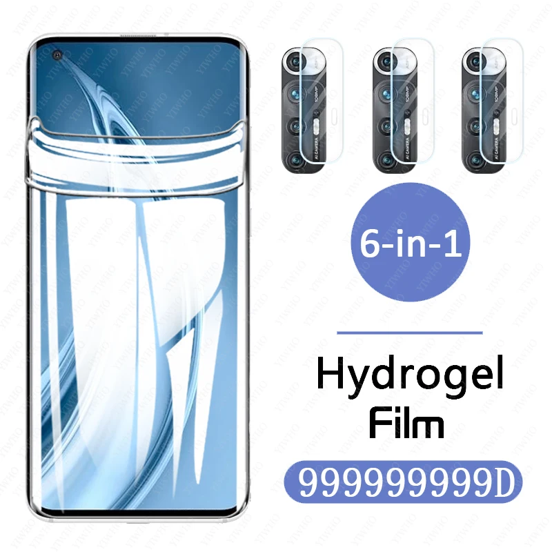 Screen Hydrogel Film Camera Soft Protector Glass for Xiaomi Mi 10s Mi10s Xiao 10 S S10 Xiami Tempered Lens | Мобильные телефоны и
