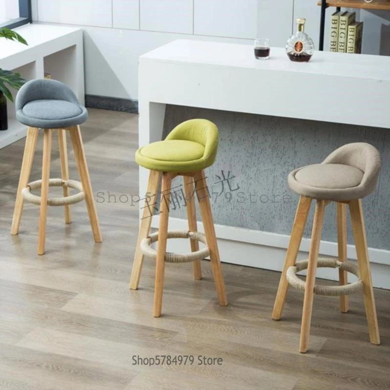 simple white high chair