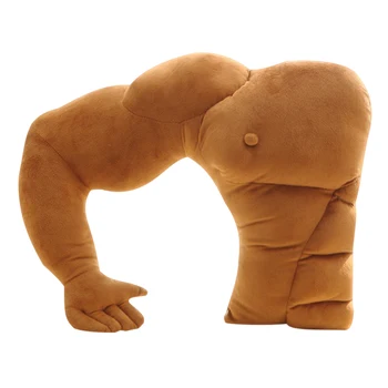 

Sleeping Hug Boyfriend Pillow Large Muscular Arm Stuffed Muscle Lovely for Home LAD-sale