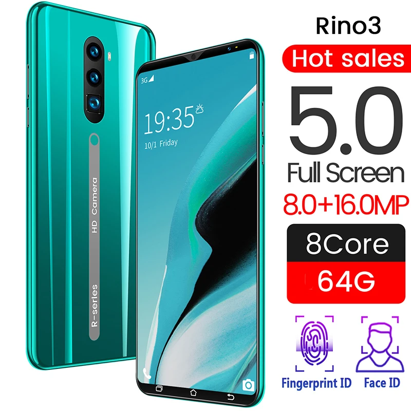 rino3 pro full large-screen 5.72 inch mobile phone