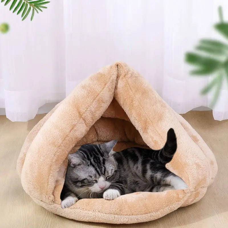 

Pet Slipper-style Doghouse Winter Thickening Warm Pet Cat Mat Cat Windproof and warm Sleeping Bag Doghouse