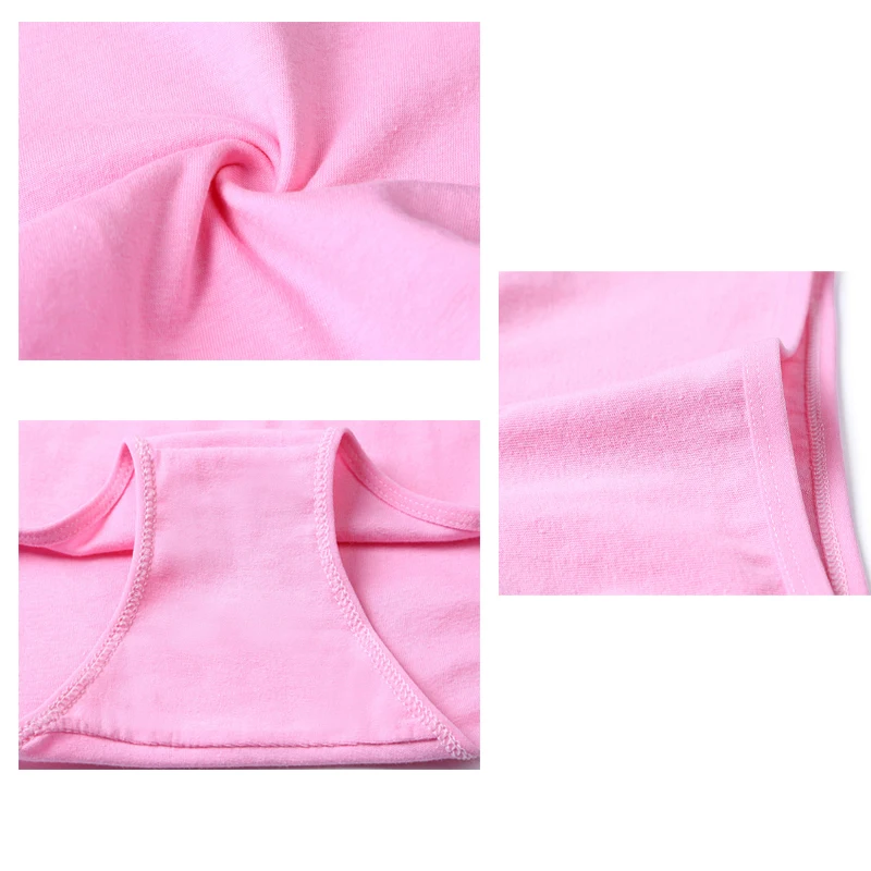 Women's Panties 7Pcs Cotton Girl Briefs Sexy Lingerie Female Underwear Ladies Underpants Women Panty Intimates plus size