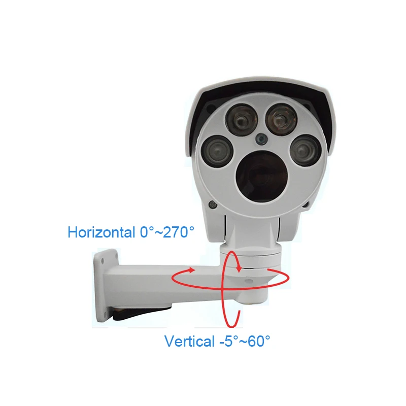 XMEye APP Full HD 5.0MP H.265 PTZ ip-камера наружная 4X моторизованная Поворотная камера с увеличительным объективом варифокальным ночным Onvif